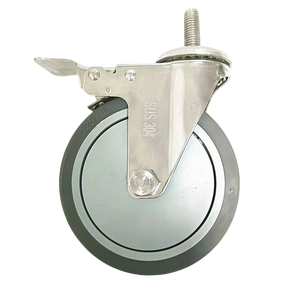 Screw Brake Caster