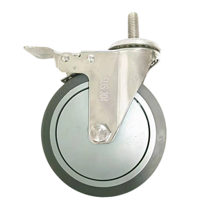 Screw Brake Caster